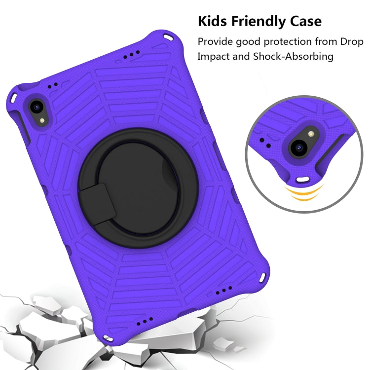 For Lenovo Tab P11 TB-J606 Spider King Silicone Protective Tablet Case(Purple) - Lenovo by buy2fix | Online Shopping UK | buy2fix