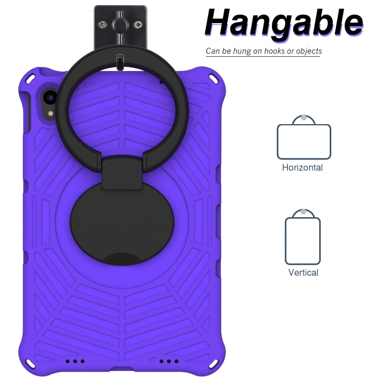 For Lenovo Tab P11 TB-J606 Spider King Silicone Protective Tablet Case(Purple) - Lenovo by buy2fix | Online Shopping UK | buy2fix