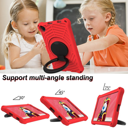 For Lenovo Tab K10 Spider King Silicone Protective Tablet Case(Red) - Lenovo by buy2fix | Online Shopping UK | buy2fix