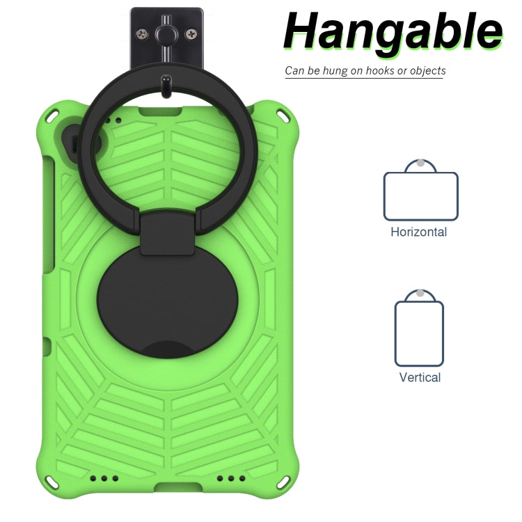 For Lenovo Tab K10 Spider King Silicone Protective Tablet Case(Green) - Lenovo by buy2fix | Online Shopping UK | buy2fix