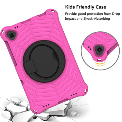 For Lenovo Tab K10 Spider King Silicone Protective Tablet Case(Rose Red) - Lenovo by buy2fix | Online Shopping UK | buy2fix