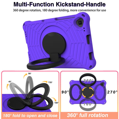 For Lenovo Tab K10 Spider King Silicone Protective Tablet Case(Purple) - Lenovo by buy2fix | Online Shopping UK | buy2fix