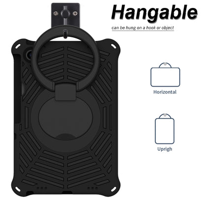 For Lenovo Tab M10 Plus 10.6 3rd Gen 2022 Spider King Silicone Protective Tablet Case(Black) - Lenovo by buy2fix | Online Shopping UK | buy2fix