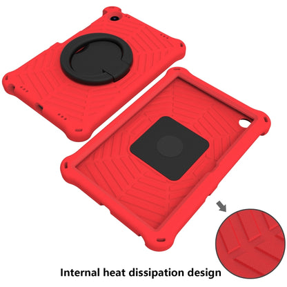 For Lenovo Tab M10 Plus 10.6 3rd Gen 2022 Spider King Silicone Protective Tablet Case(Red) - Lenovo by buy2fix | Online Shopping UK | buy2fix