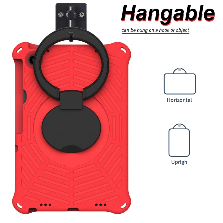 For Lenovo Tab M10 Plus 10.6 3rd Gen 2022 Spider King Silicone Protective Tablet Case(Red) - Lenovo by buy2fix | Online Shopping UK | buy2fix
