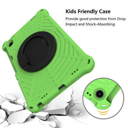 For Lenovo Tab M10 Plus 10.6 3rd Gen 2022 Spider King Silicone Protective Tablet Case(Green) - Lenovo by buy2fix | Online Shopping UK | buy2fix