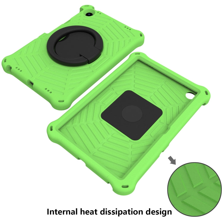 For Lenovo Tab M10 Plus 10.6 3rd Gen 2022 Spider King Silicone Protective Tablet Case(Green) - Lenovo by buy2fix | Online Shopping UK | buy2fix