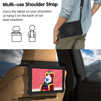 For Lenovo Tab M10 Plus TB-X606 Spider King Silicone Protective Tablet Case(Black) - Lenovo by buy2fix | Online Shopping UK | buy2fix