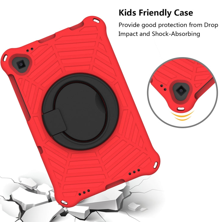For Lenovo Tab M10 Plus TB-X606 Spider King Silicone Protective Tablet Case(Red) - Lenovo by buy2fix | Online Shopping UK | buy2fix