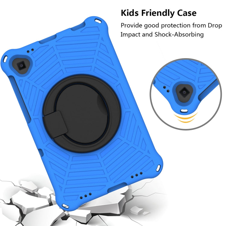 For Lenovo Tab M10 Plus TB-X606 Spider King Silicone Protective Tablet Case(Blue) - Lenovo by buy2fix | Online Shopping UK | buy2fix