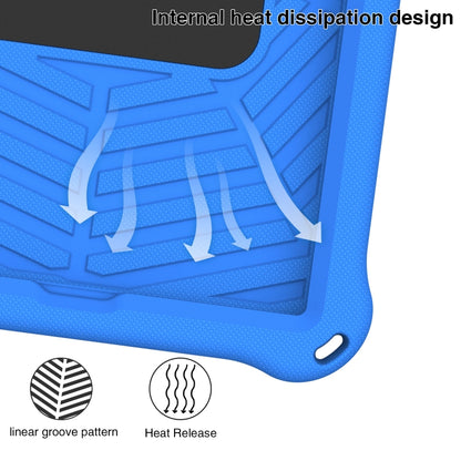 For Lenovo Tab M10 Plus TB-X606 Spider King Silicone Protective Tablet Case(Blue) - Lenovo by buy2fix | Online Shopping UK | buy2fix