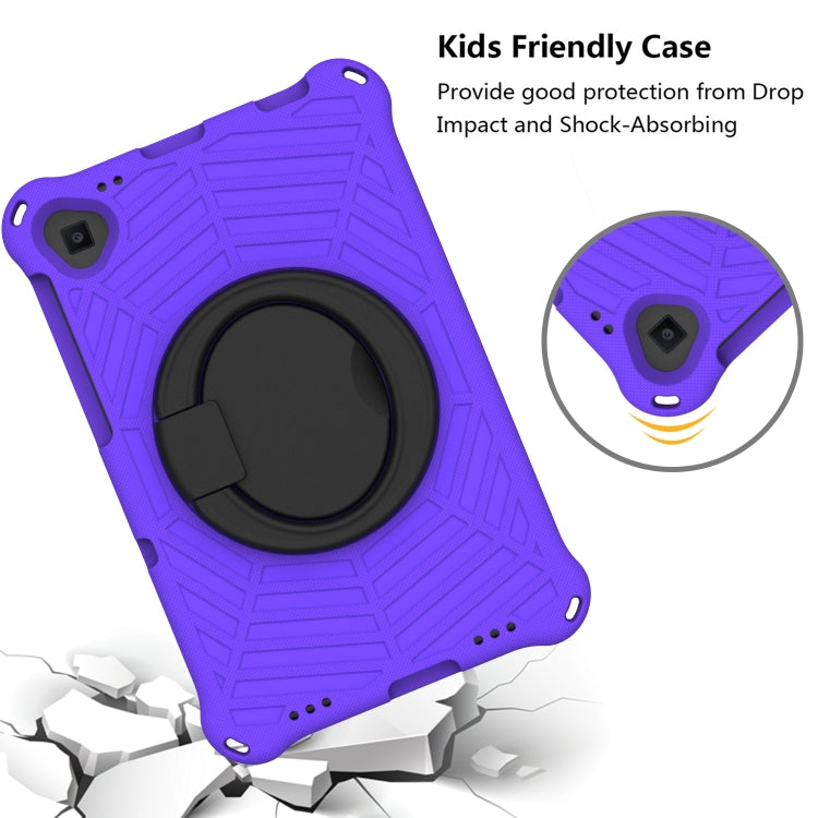 For Lenovo Tab M10 Plus TB-X606 Spider King Silicone Protective Tablet Case(Purple) - Lenovo by buy2fix | Online Shopping UK | buy2fix