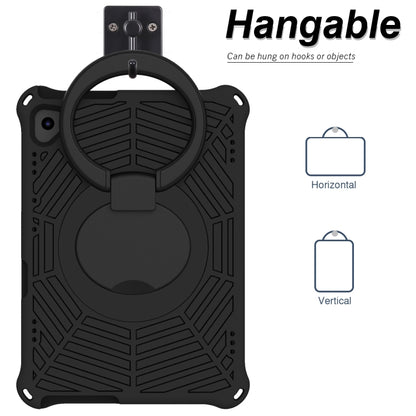 For Lenovo Tab M10 FHD TB-X605FC Spider King Silicone Protective Tablet Case(Black) - Lenovo by buy2fix | Online Shopping UK | buy2fix