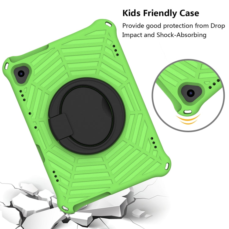 For Lenovo Tab M10 FHD TB-X605FC Spider King Silicone Protective Tablet Case(Green) - Lenovo by buy2fix | Online Shopping UK | buy2fix