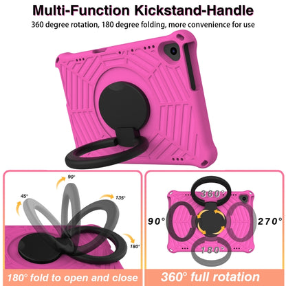 For Lenovo Tab M10 FHD TB-X605FC Spider King Silicone Protective Tablet Case(Rose Red) - Lenovo by buy2fix | Online Shopping UK | buy2fix