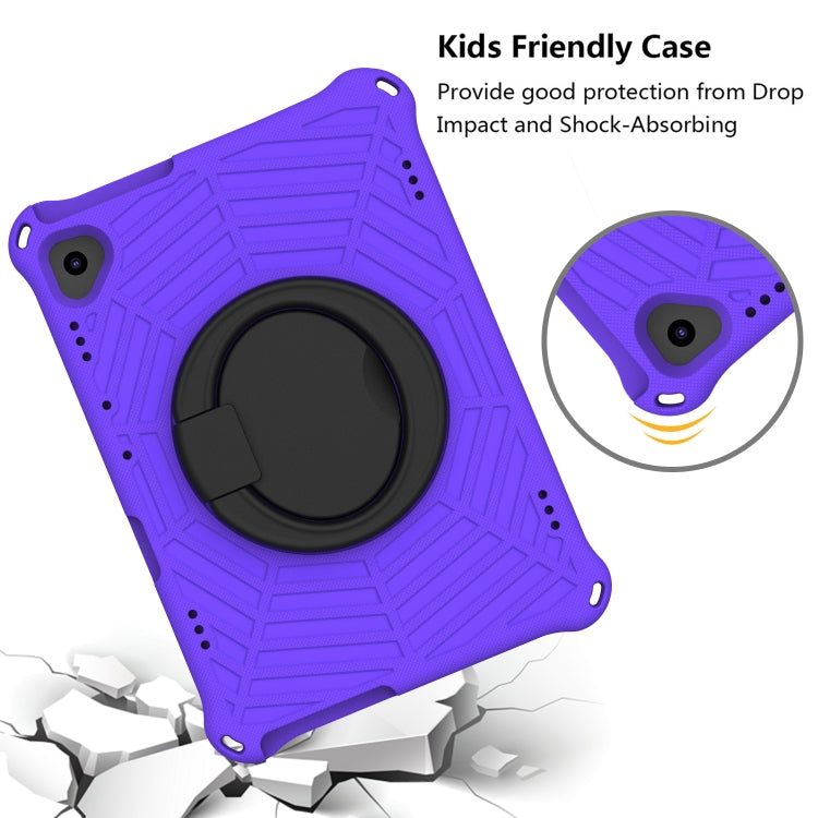 For Lenovo Tab M10 FHD TB-X605FC Spider King Silicone Protective Tablet Case(Purple) - Lenovo by buy2fix | Online Shopping UK | buy2fix
