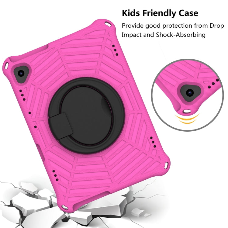 For Lenovo Tab M10 TB-X505F / TB-X605F 10.1 / M10 FHD REL TB-X605FC / TB-X605LC 10.1 Spider King Silicone Protective Tablet Case(Rose Red) - Lenovo by buy2fix | Online Shopping UK | buy2fix