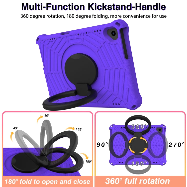 For Lenovo Tab M10 TB-X505F / TB-X605F 10.1 / M10 FHD REL TB-X605FC / TB-X605LC 10.1 Spider King Silicone Protective Tablet Case(Purple) - Lenovo by buy2fix | Online Shopping UK | buy2fix