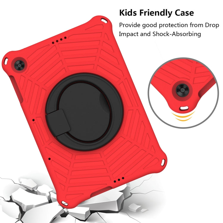 For Huawei MatePad T 10s Spider King Silicone Protective Tablet Case(Red) - Huawei by buy2fix | Online Shopping UK | buy2fix