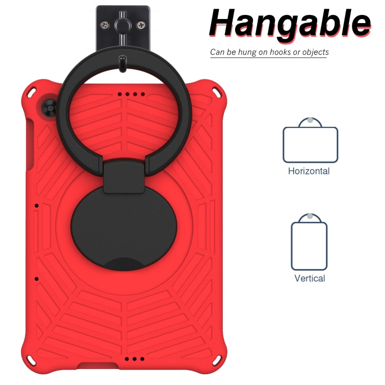 For Huawei MatePad T 10s Spider King Silicone Protective Tablet Case(Red) - Huawei by buy2fix | Online Shopping UK | buy2fix
