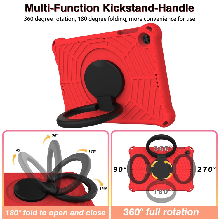 For Huawei MatePad T 10s Spider King Silicone Protective Tablet Case(Red) - Huawei by buy2fix | Online Shopping UK | buy2fix