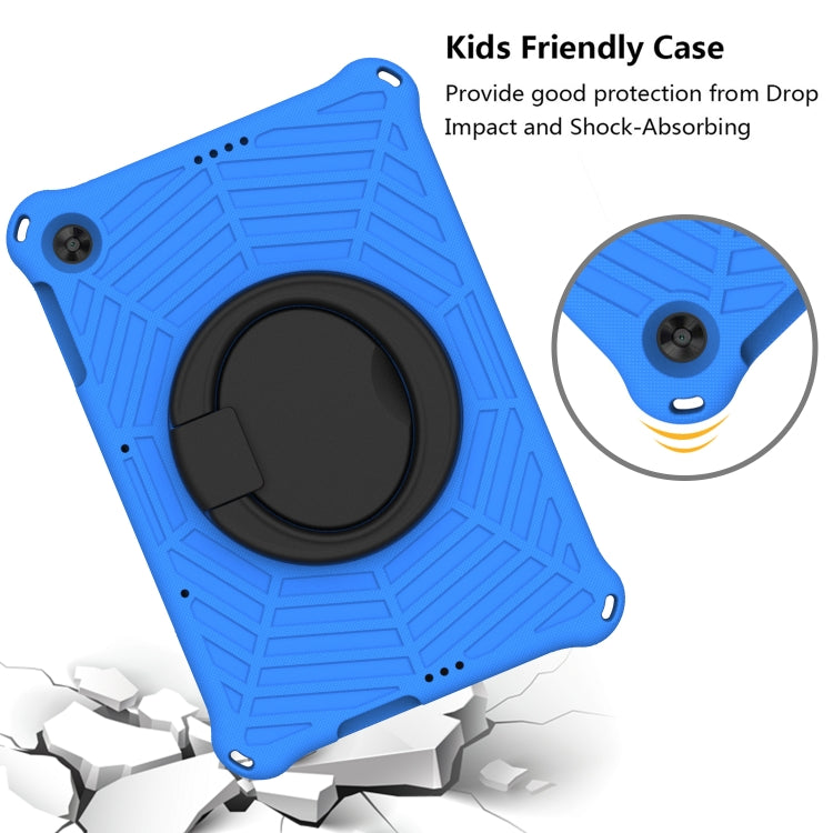 For Huawei MatePad T 10s Spider King Silicone Protective Tablet Case(Blue) - Huawei by buy2fix | Online Shopping UK | buy2fix