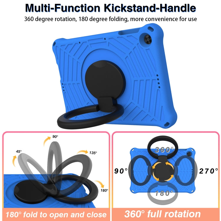 For Huawei MatePad T 10s Spider King Silicone Protective Tablet Case(Blue) - Huawei by buy2fix | Online Shopping UK | buy2fix