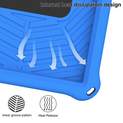 For Huawei MatePad T 10s Spider King Silicone Protective Tablet Case(Blue) - Huawei by buy2fix | Online Shopping UK | buy2fix