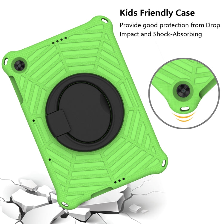 For Huawei MatePad T 10s Spider King Silicone Protective Tablet Case(Green) - Huawei by buy2fix | Online Shopping UK | buy2fix