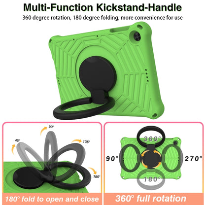 For Huawei MatePad T 10s Spider King Silicone Protective Tablet Case(Green) - Huawei by buy2fix | Online Shopping UK | buy2fix