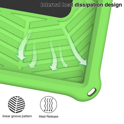 For Huawei MatePad T 10s Spider King Silicone Protective Tablet Case(Green) - Huawei by buy2fix | Online Shopping UK | buy2fix