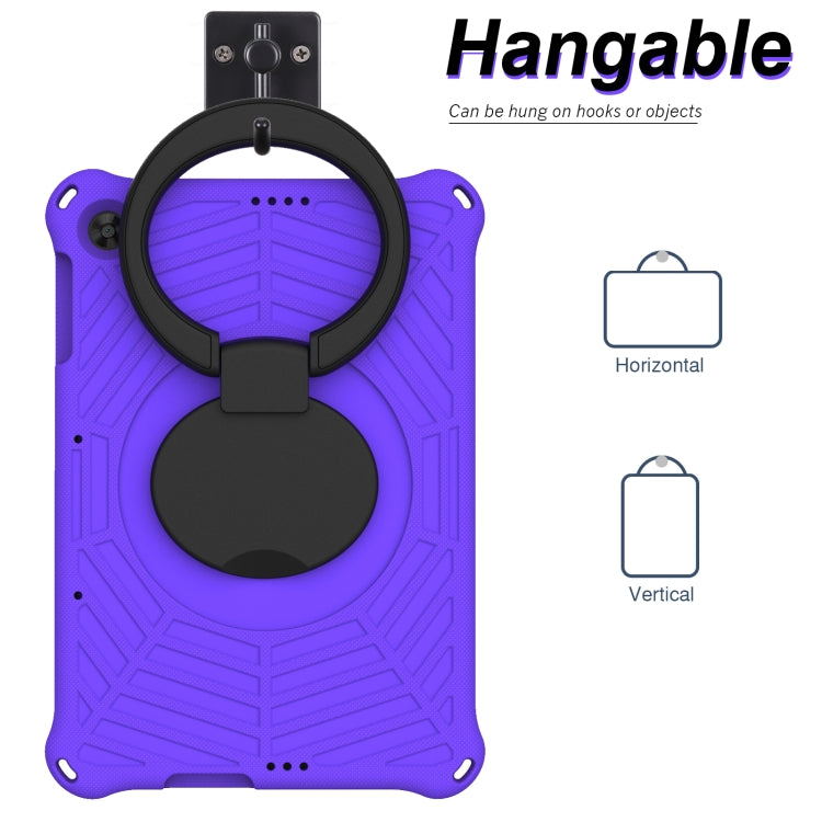 For Huawei MatePad T 10s Spider King Silicone Protective Tablet Case(Purple) - Huawei by buy2fix | Online Shopping UK | buy2fix