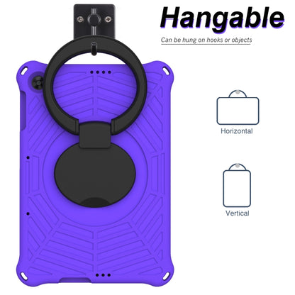 For Huawei MatePad T 10s Spider King Silicone Protective Tablet Case(Purple) - Huawei by buy2fix | Online Shopping UK | buy2fix