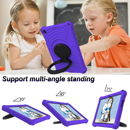 For Huawei MatePad T 10s Spider King Silicone Protective Tablet Case(Purple) - Huawei by buy2fix | Online Shopping UK | buy2fix