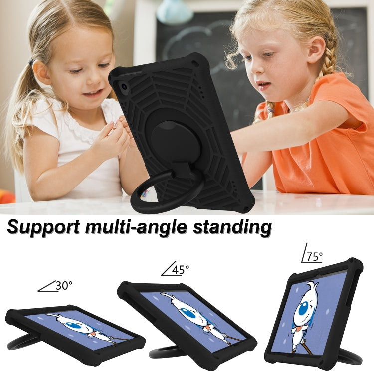 For Huawei MediaPad T5 Spider King Silicone Protective Tablet Case(Black) - Huawei by buy2fix | Online Shopping UK | buy2fix