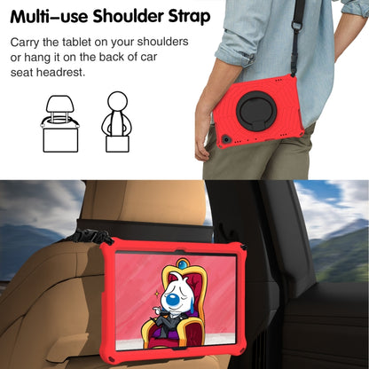 For Huawei MediaPad T5 Spider King Silicone Protective Tablet Case(Red) - Huawei by buy2fix | Online Shopping UK | buy2fix