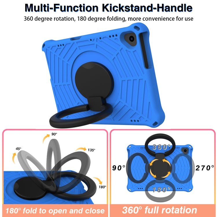 For Huawei MediaPad T5 Spider King Silicone Protective Tablet Case(Blue) - Huawei by buy2fix | Online Shopping UK | buy2fix