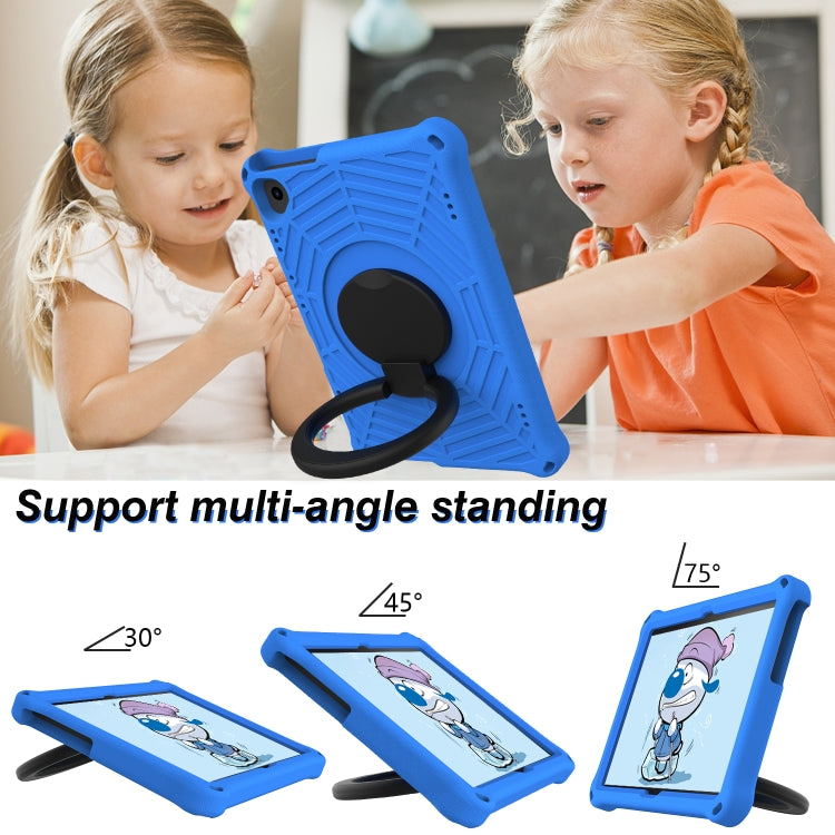 For Huawei MediaPad T5 Spider King Silicone Protective Tablet Case(Blue) - Huawei by buy2fix | Online Shopping UK | buy2fix