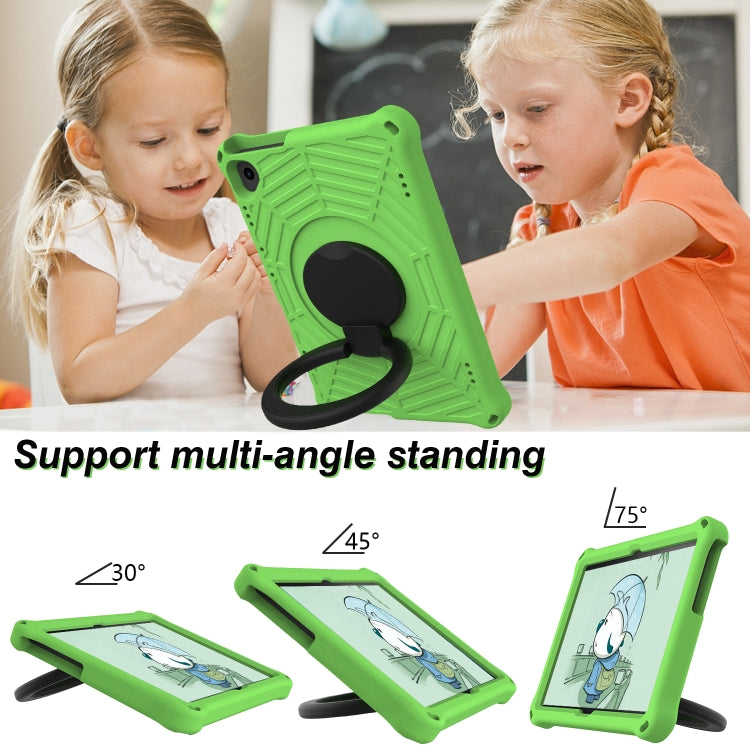 For Huawei MediaPad T5 Spider King Silicone Protective Tablet Case(Green) - Huawei by buy2fix | Online Shopping UK | buy2fix