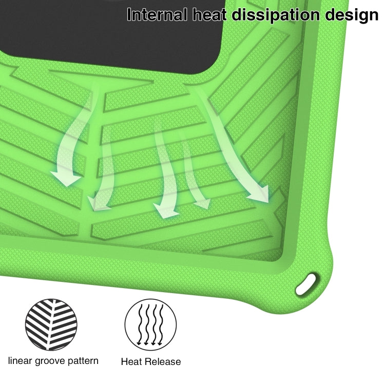 For Huawei MediaPad T5 Spider King Silicone Protective Tablet Case(Green) - Huawei by buy2fix | Online Shopping UK | buy2fix