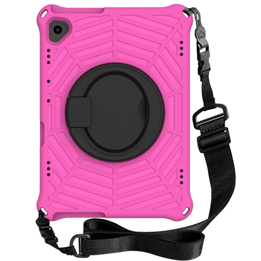 For Huawei MediaPad T5 Spider King Silicone Protective Tablet Case(Rose Red) - Huawei by buy2fix | Online Shopping UK | buy2fix