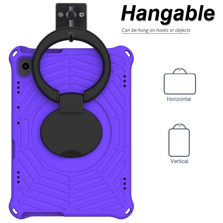 For Huawei MediaPad T5 Spider King Silicone Protective Tablet Case(Purple) - Huawei by buy2fix | Online Shopping UK | buy2fix