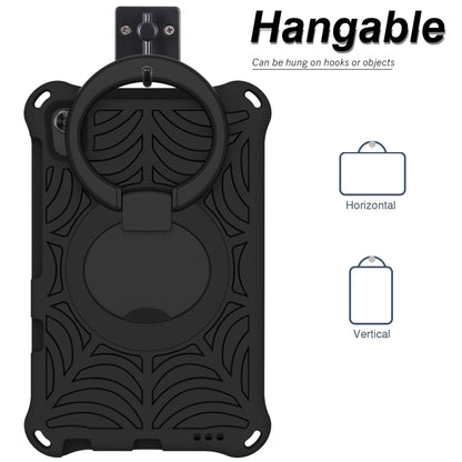 For Huawei MediaPad M5 Lite 8 Spider King Silicone Protective Tablet Case(Black) - Huawei by buy2fix | Online Shopping UK | buy2fix