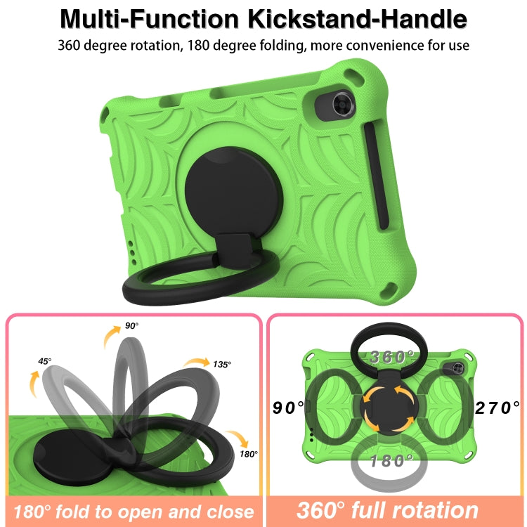 For Huawei MediaPad M5 Lite 8 Spider King Silicone Protective Tablet Case(Green) - Huawei by buy2fix | Online Shopping UK | buy2fix