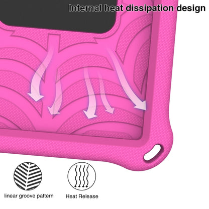 For Huawei MediaPad M5 Lite 8 Spider King Silicone Protective Tablet Case(Rose Red) - Huawei by buy2fix | Online Shopping UK | buy2fix