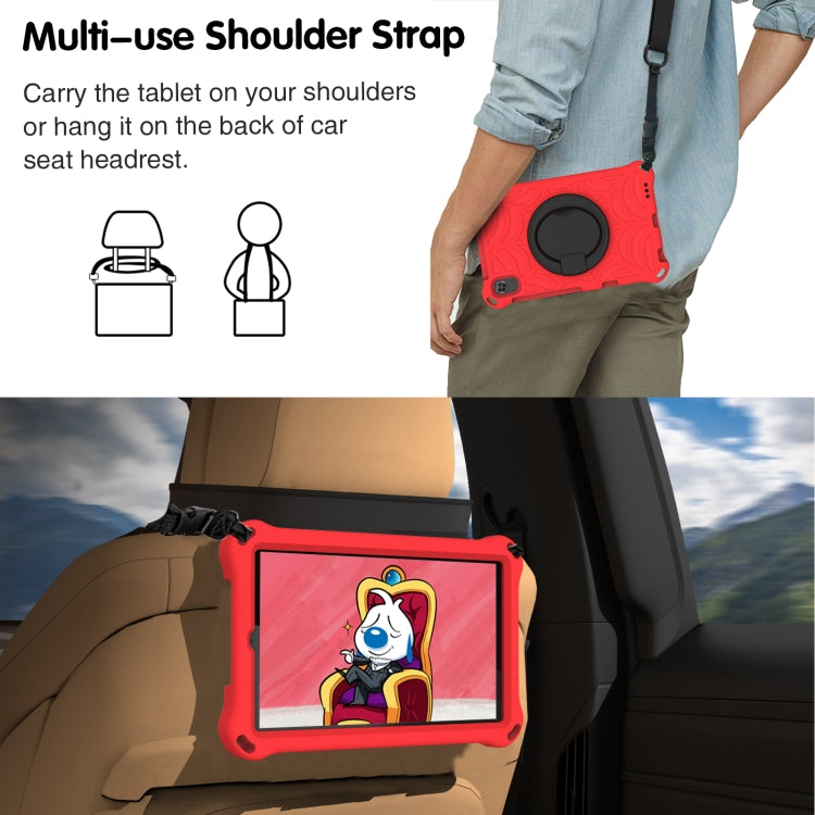 For Huawei MediaPad M6 8.4 Spider King Silicone Protective Tablet Case(Red) - Huawei by buy2fix | Online Shopping UK | buy2fix