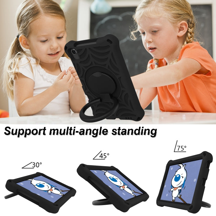 For Huawei MatePad T8 Spider King Silicone Protective Tablet Case(Black) - Huawei by buy2fix | Online Shopping UK | buy2fix