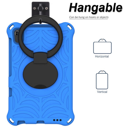 For Huawei MatePad T8 Spider King Silicone Protective Tablet Case(Blue) - Huawei by buy2fix | Online Shopping UK | buy2fix