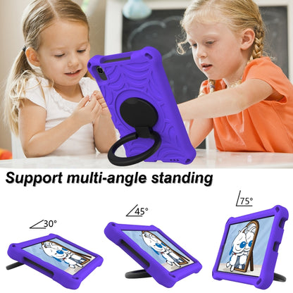 For Huawei MatePad T8 Spider King Silicone Protective Tablet Case(Purple) - Huawei by buy2fix | Online Shopping UK | buy2fix