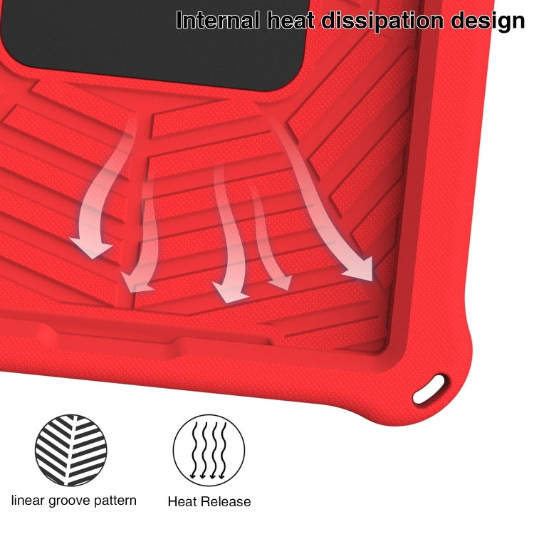 Spider King Silicone Protective Tablet Case For iPad Air 3 10.5 / Pro 10.5(Red) - iPad Air (2019) Cases by buy2fix | Online Shopping UK | buy2fix